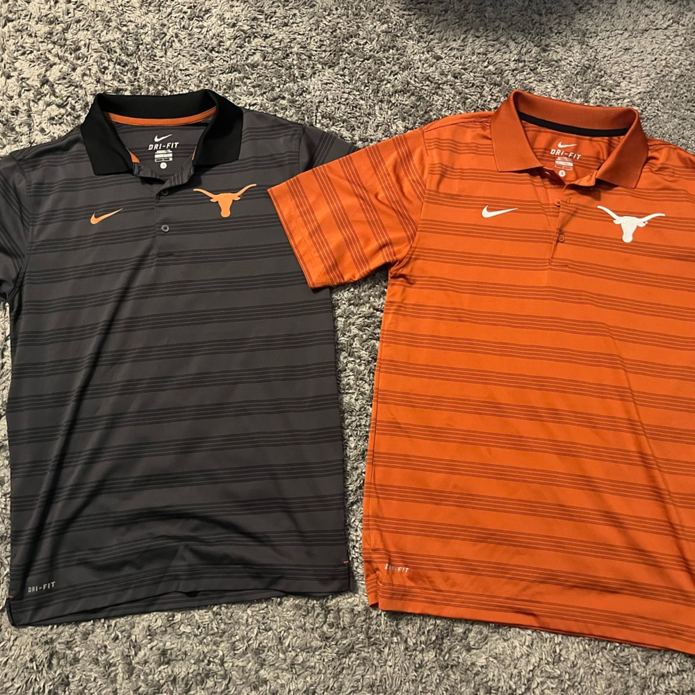 Texas Longhorns Nike Polo (Size Small/2 Pack)
